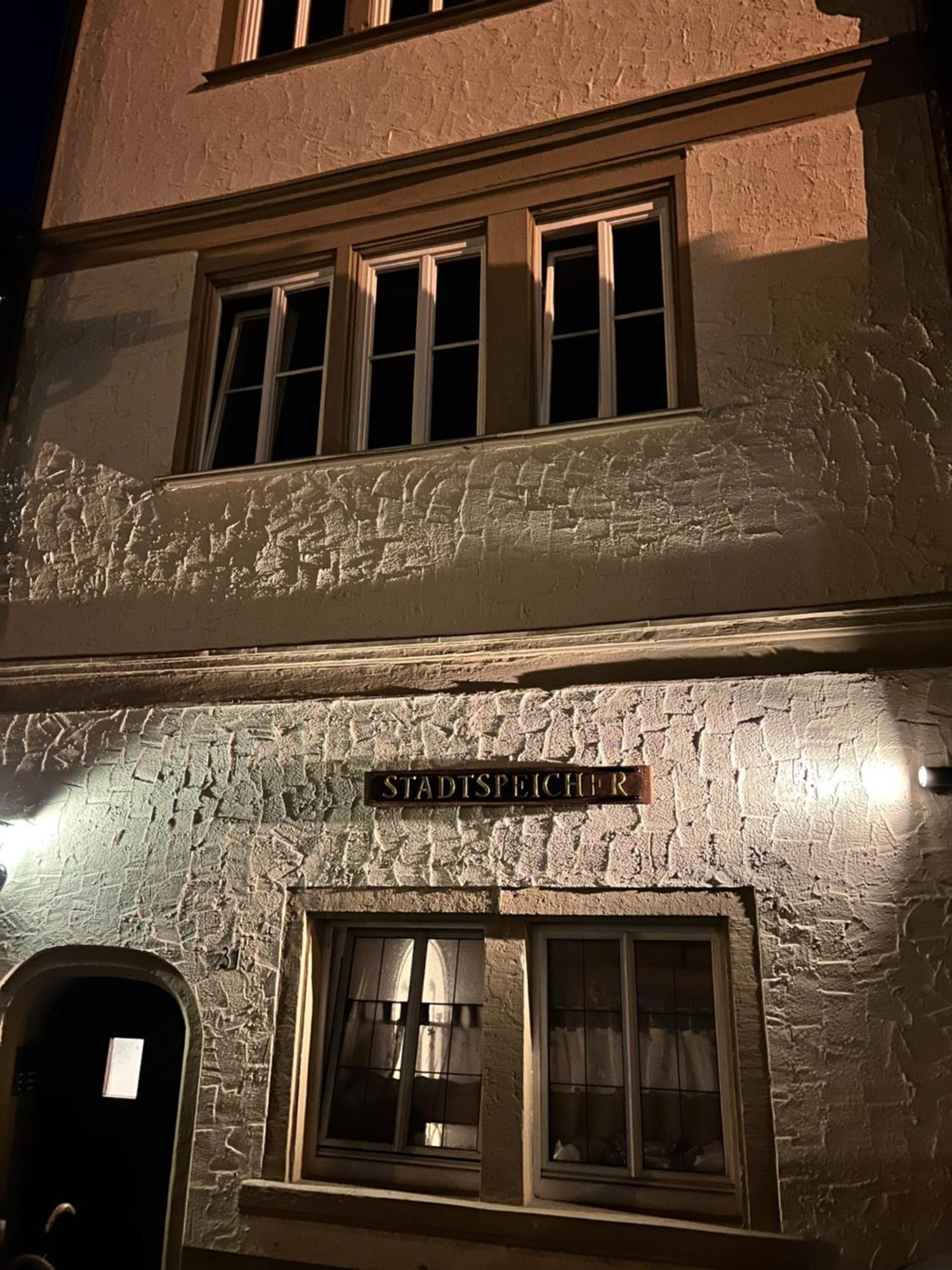 #Stadtspeicher - Blauer Stern Das Apartment Mitten In Der Altstadt Rothenburg ob der Tauber Exteriér fotografie