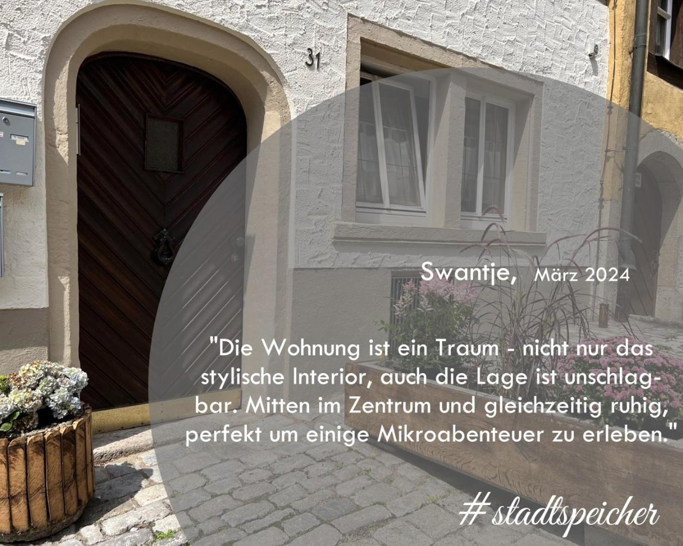 #Stadtspeicher - Blauer Stern Das Apartment Mitten In Der Altstadt Rothenburg ob der Tauber Exteriér fotografie